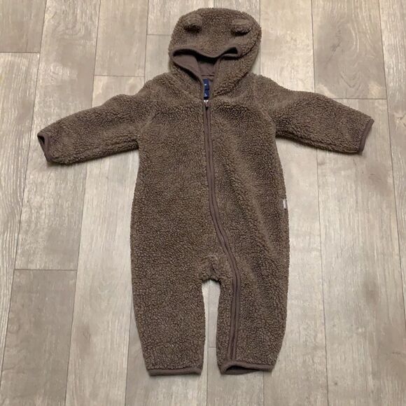 Baby Gap Sherpa Bear One-Piece Snowsuit‎ - Picture 1 of 7